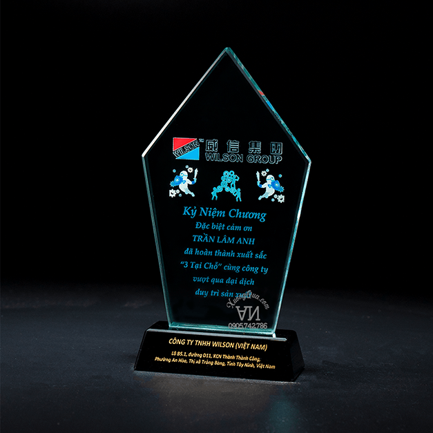 Kỷ niệm chương cảm ơn nỗ lực của nhân viên