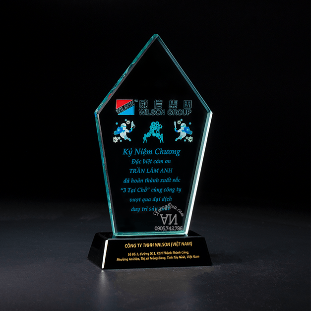 Kỷ niệm chương cảm ơn nỗ lực của nhân viên