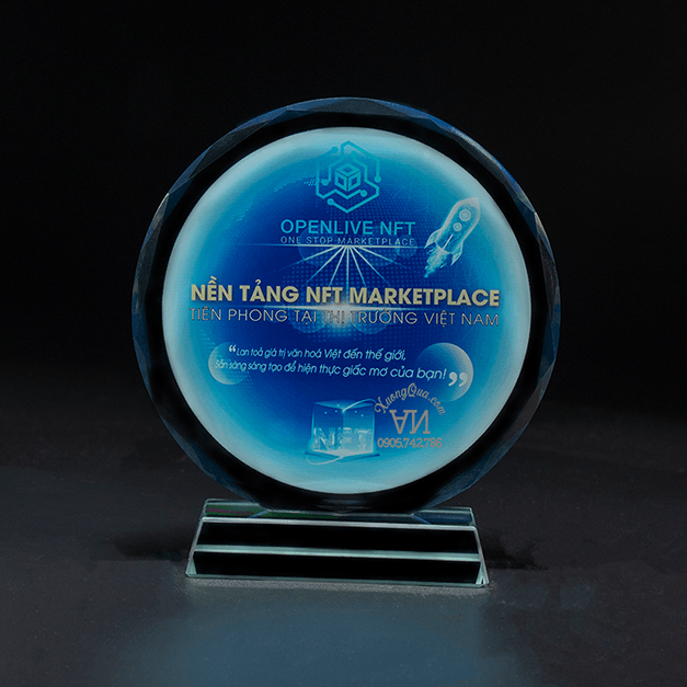 Kỷ niệm chương mặt tròn vát cạnh