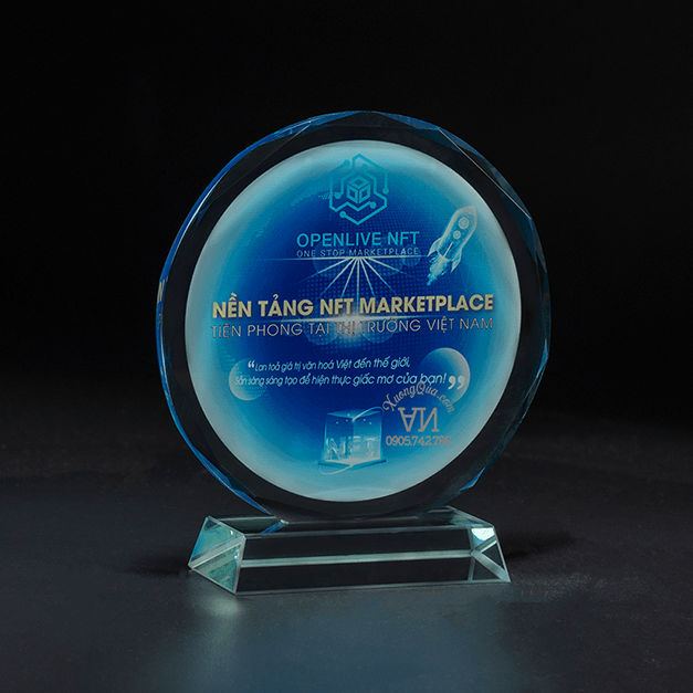 Kỷ niệm chương mặt tròn vát cạnh